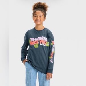 Kids Long Sleeve Graphic Tee - NWT